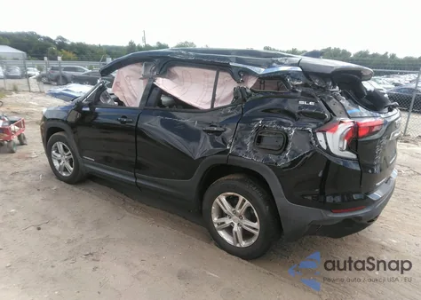 2018 GMC Terrain Sle из США, поврежденный, VIN 3GKALMEV0JL218651